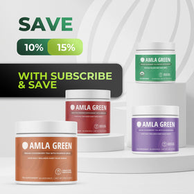 Amla Green Poudre d'Amla 20X en thé chaud