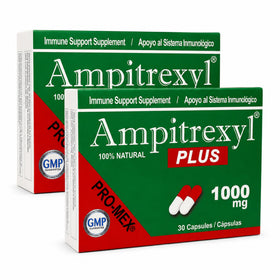Ampitrexyl Plus Antioxydantes 1000 mg, deux bouteilles de 30 capsules