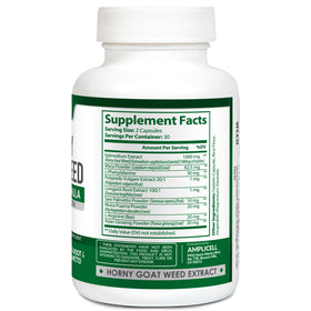 Amplicell Horny Goat Weed 60 capsules dans un environnement de vie saine