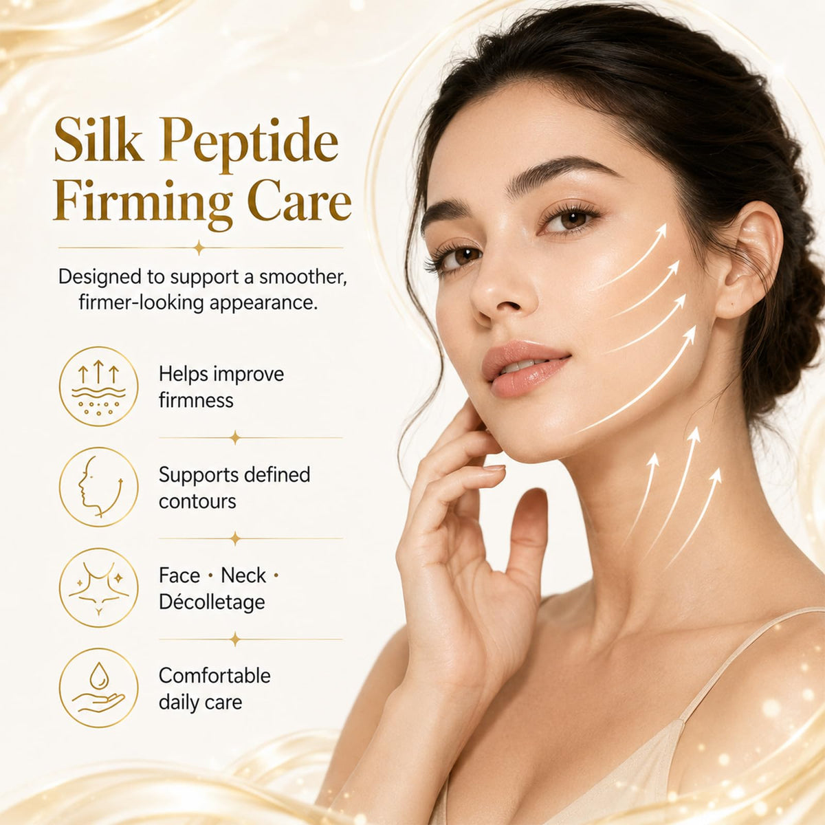 Ampoule de collagène Navaro Peptide dans la main