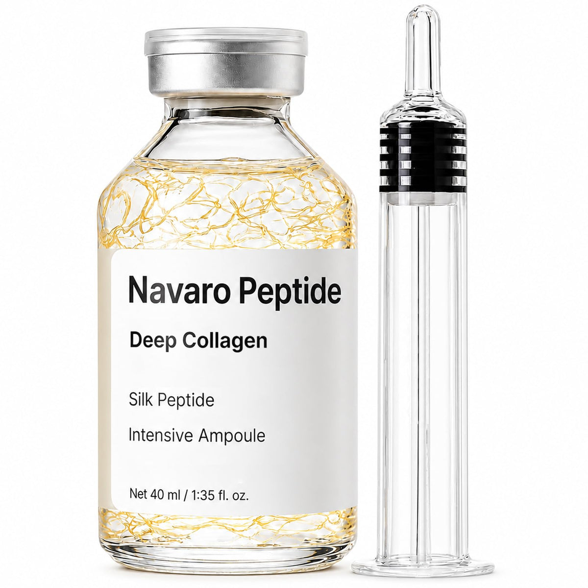 Ampoule de collagène Navaro Peptide vue de face