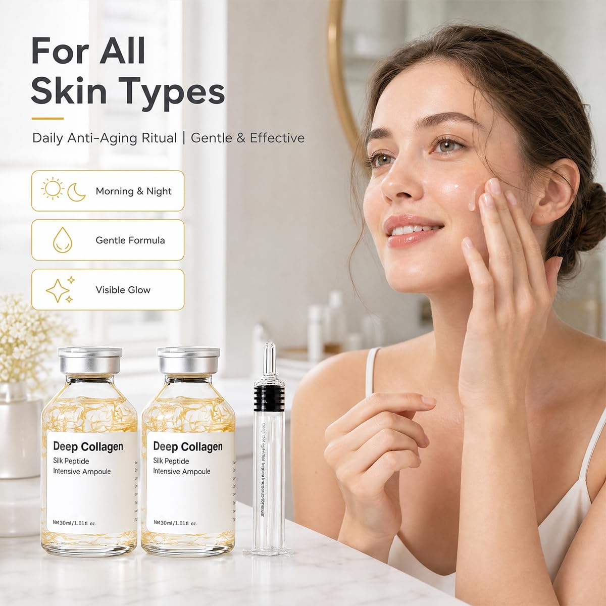 Ampoule de collagène Nexalyn avec packaging