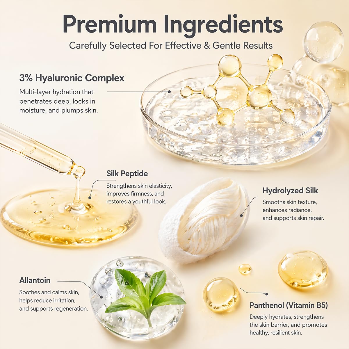 Ampoule de collagène peptidique Nexalyn sur fond blanc