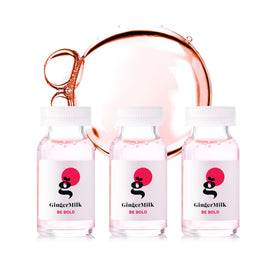 Ampoule réparatrice cheveux Ginger Milk 15 ml vue avant