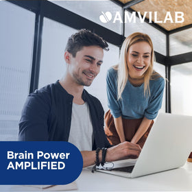 AMVILAB Citicoline 500mg flacon vu de côté