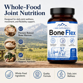 Amvora BoneFlex Capsules avec deux capsules sur une table
