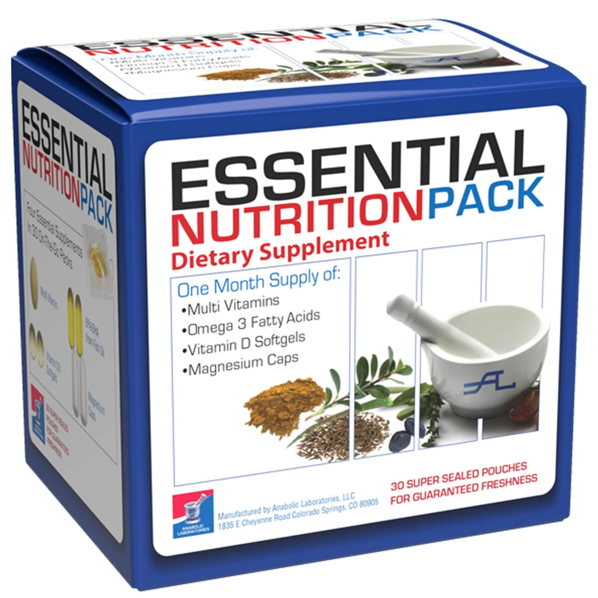 Anabolic Laboratories Compléments Alimentaires Multivitamines 50+ vue avant