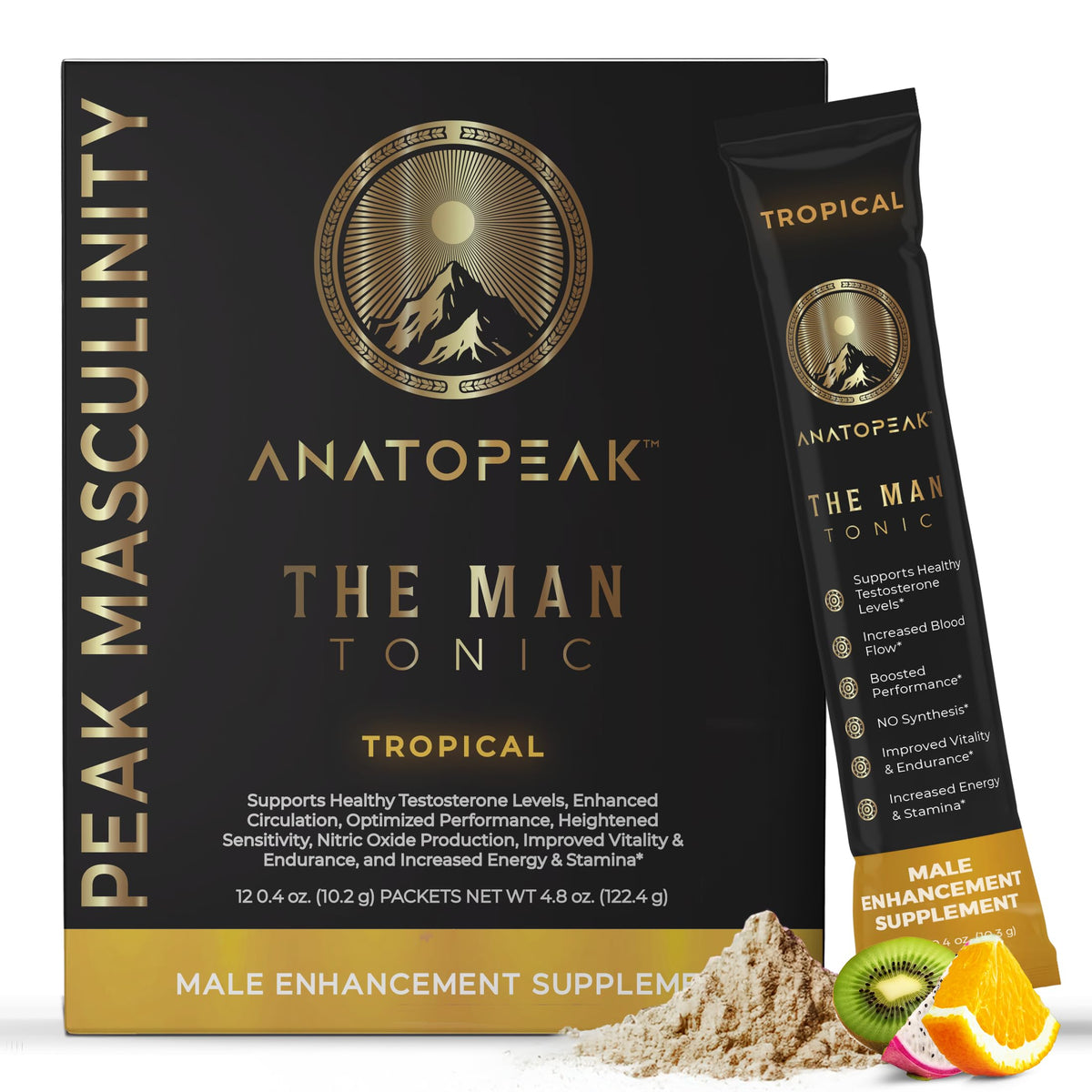 ANATOPEAK Complément Alimentaire Masculin 12 sachets de 150g