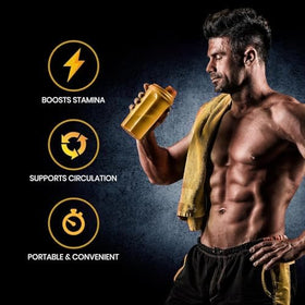 ANATOPEAK Complément Alimentaire Masculin en poudre dans un verre