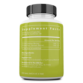 Ancestral Supplements Capsules d'Intestins de Bœuf - étiquette et dosage