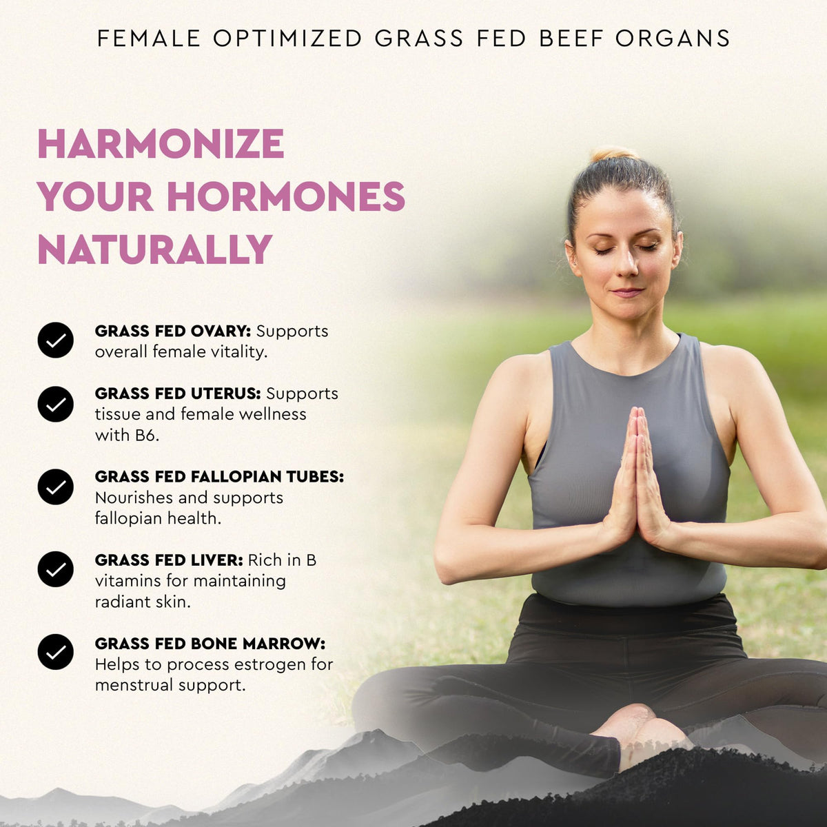 Ancestral Supplements Complément Alimentaire Foie Femme 180 gélules côté