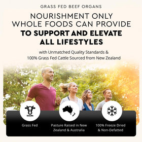 Ancestral Supplements Complément Alimentaire Organes de Boeuf 180 Capsules avec étiquette