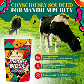 ANCIENT DIOSA Complément Alimentaire Foie de Boeuf 338mg - étiquette détaillée