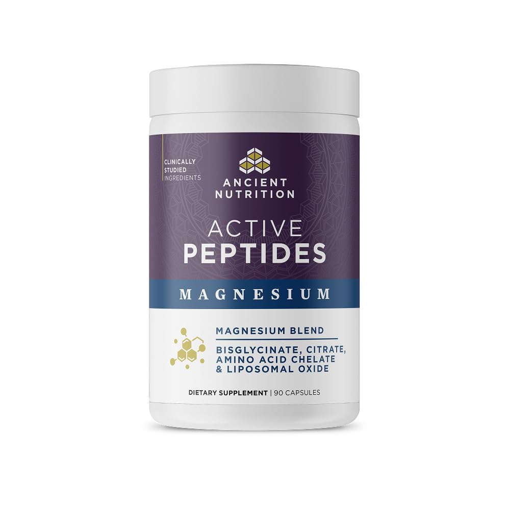 Ancient Nutrition capsules de magnésium bioactif vue de face