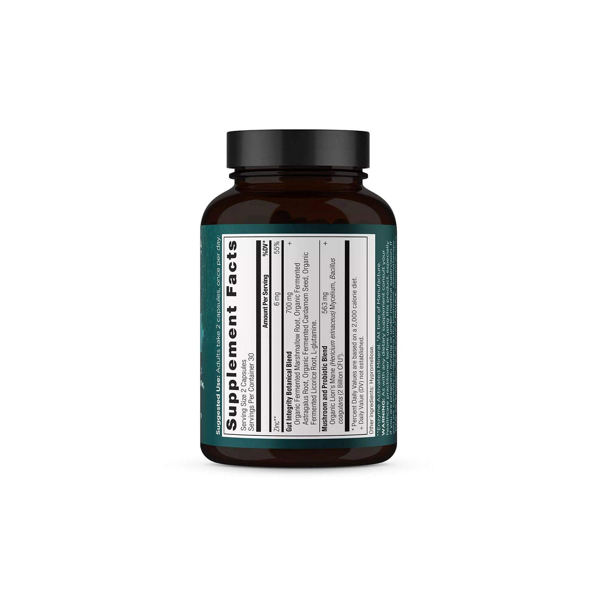 Ancient Nutrition Capsules Leaky Gut avec un fond naturel