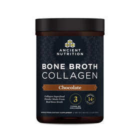 Ancient Nutrition Collagène Peptides de Bouillon d'Os Chocolat 640g vue avant