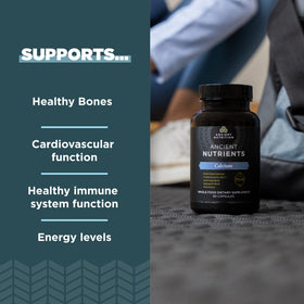 Ancient Nutrition Complément Alimentaire Calcium 118g - capsules