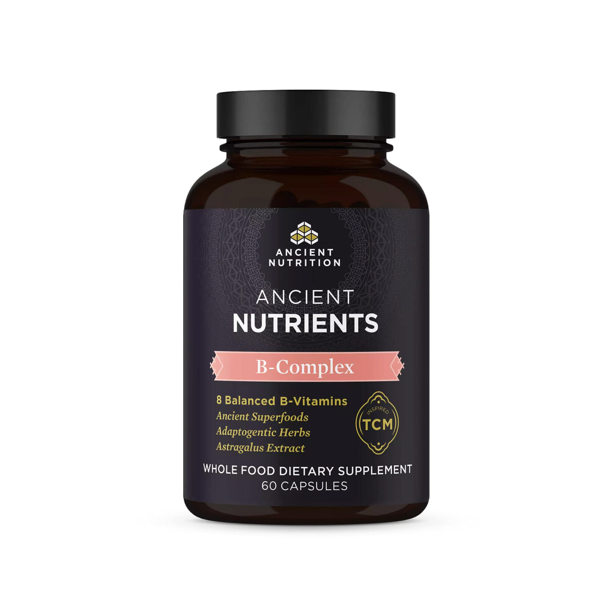 Ancient Nutrition Complexe de Vitamines B Méthylées 70g vue avant