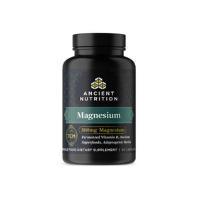 Ancient Nutrition Magnésium 300mg vue de face avec étiquette