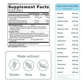 Ancient Nutrition Multi Collagen Advanced Capsules with probiotics