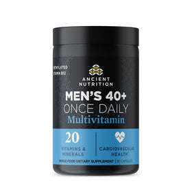 Ancient Nutrition Multivitamine Methylé pour Hommes 40+ vue avant