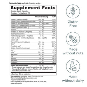 Ancient Nutrition Multivitamine Methylée Fermentée pour Hommes, capsules à l'intérieur
