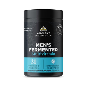 Ancient Nutrition Multivitamine Methylée Fermentée pour Hommes, vue avant