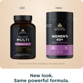 Ancient Nutrition Multivitamine Methylée pour Femmes 40+ capsules