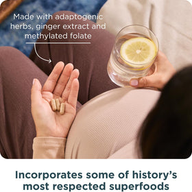 Ancient Nutrition Multivitamine Prénatale Methylée ingrédients sur l'étiquette