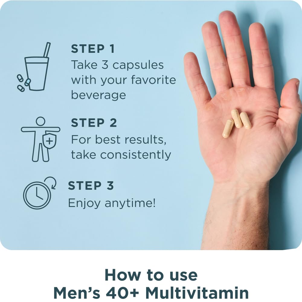 Ancient Nutrition Multivitamines 40+, vue d'ensemble du produit