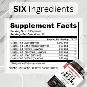 Ancient Origins Complément Alimentaire 4500 mg, capsules avec étiquette visible