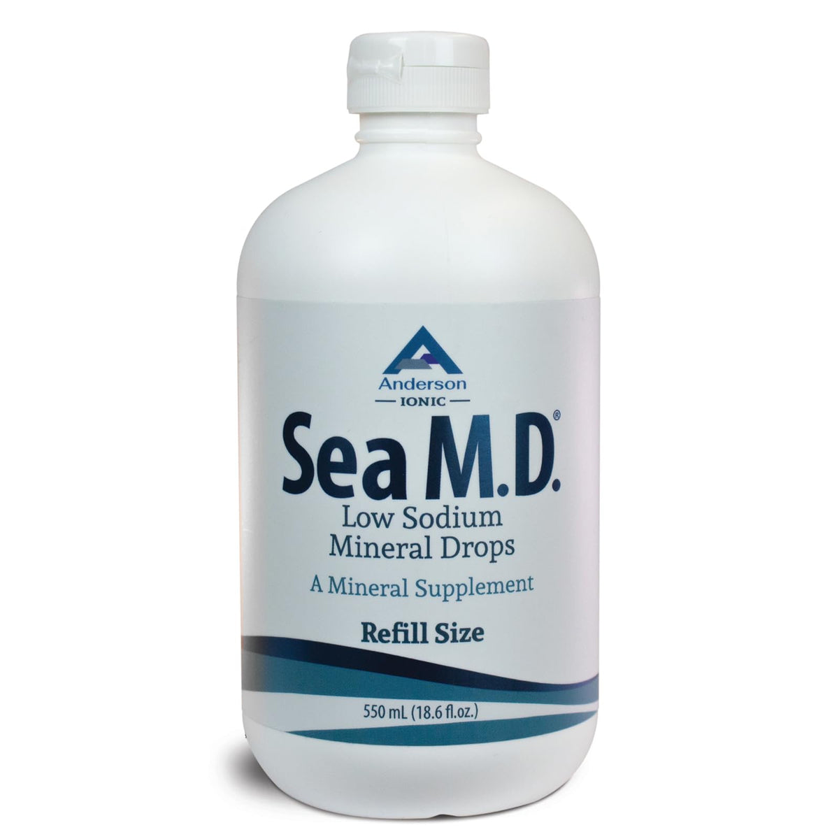 Anderson Sea M.D. 550mL bouteille vue avant avec étiquette