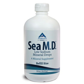 Anderson Sea M.D. 550mL bouteille vue avant avec étiquette