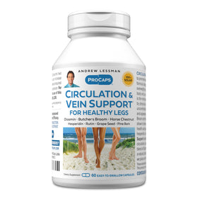 ANDREW LESSMAN Circulation & Vein Support capsules 60 front view