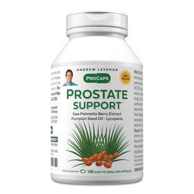 ANDREW LESSMAN Complément Saw Palmetto 180 gélules molles vue de face