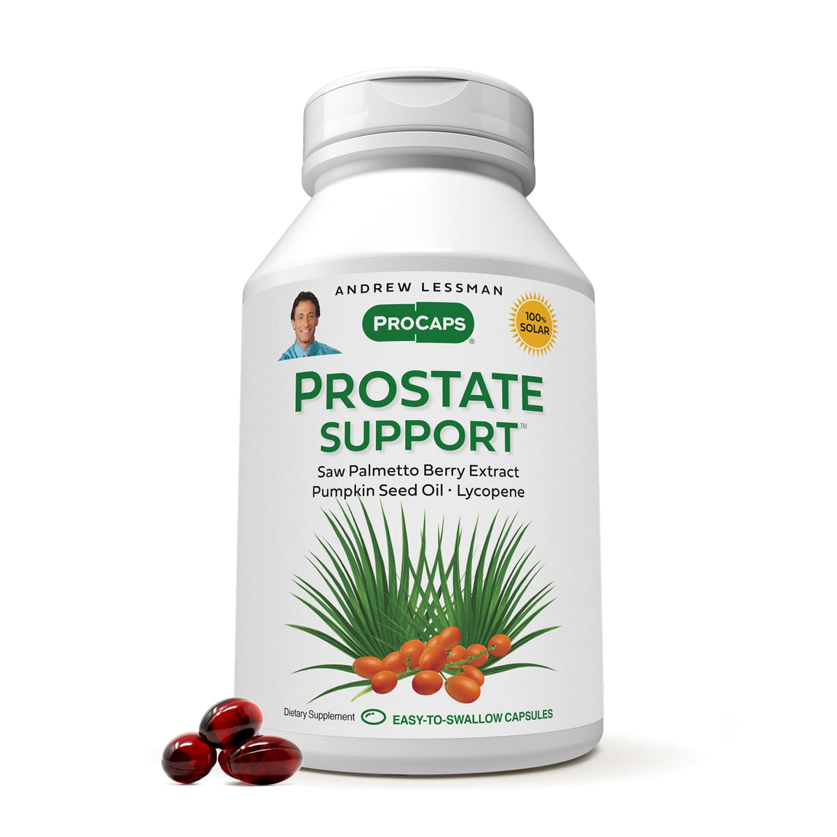 ANDREW LESSMAN Complément Saw Palmetto 30 gélules vue de face