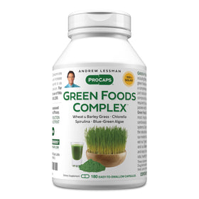 ANDREW LESSMAN Complexe Alimentaire Végétal 100 mg, 180 capsules vue de face