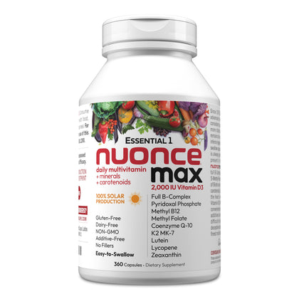 ANDREW LESSMAN Essential-1 NuOnce Max 360 capsules vue de face
