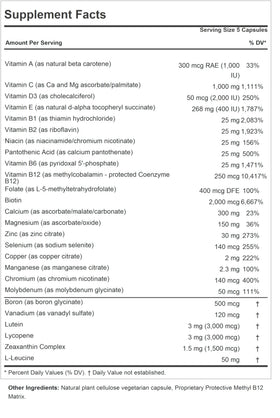 ANDREW LESSMAN Multivitamin Complete 900 Capsules étiquette
