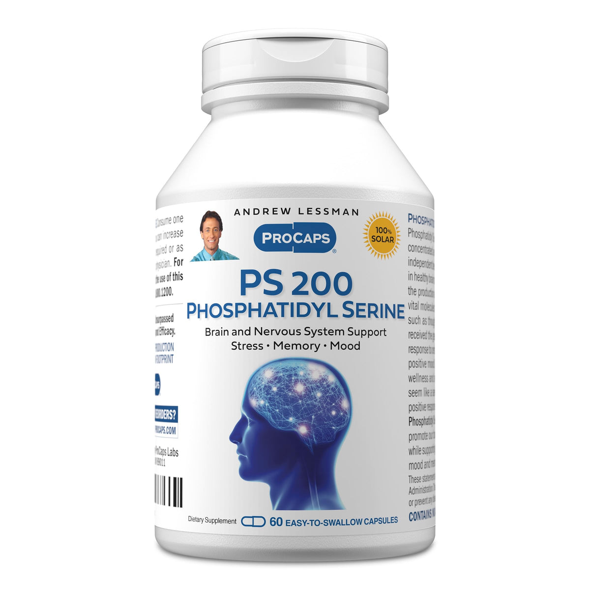 ANDREW LESSMAN Phosphatidyl Serine 60 Capsules packaging front view