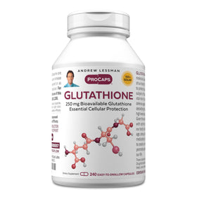 ANDREW LESSMAN ProCaps L-Glutathione 250 mg capsules front view