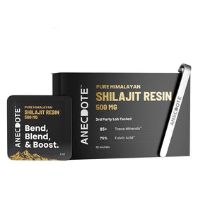 ANECDOTE Résine de Shilajit Himalayen 500mg, vue de face