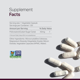 Anew Vita Policosanol 40mg capsules, détails de l'emballage