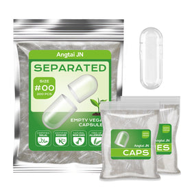 Angtai JN capsules vides 00 séparées, vue de face