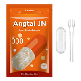 Angtai JN capsules vides en gélatine taille 000 emballage avant