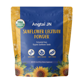 Angtai JN Poudre de Lécithine de Tournesol Bio 113g - emballage avant
