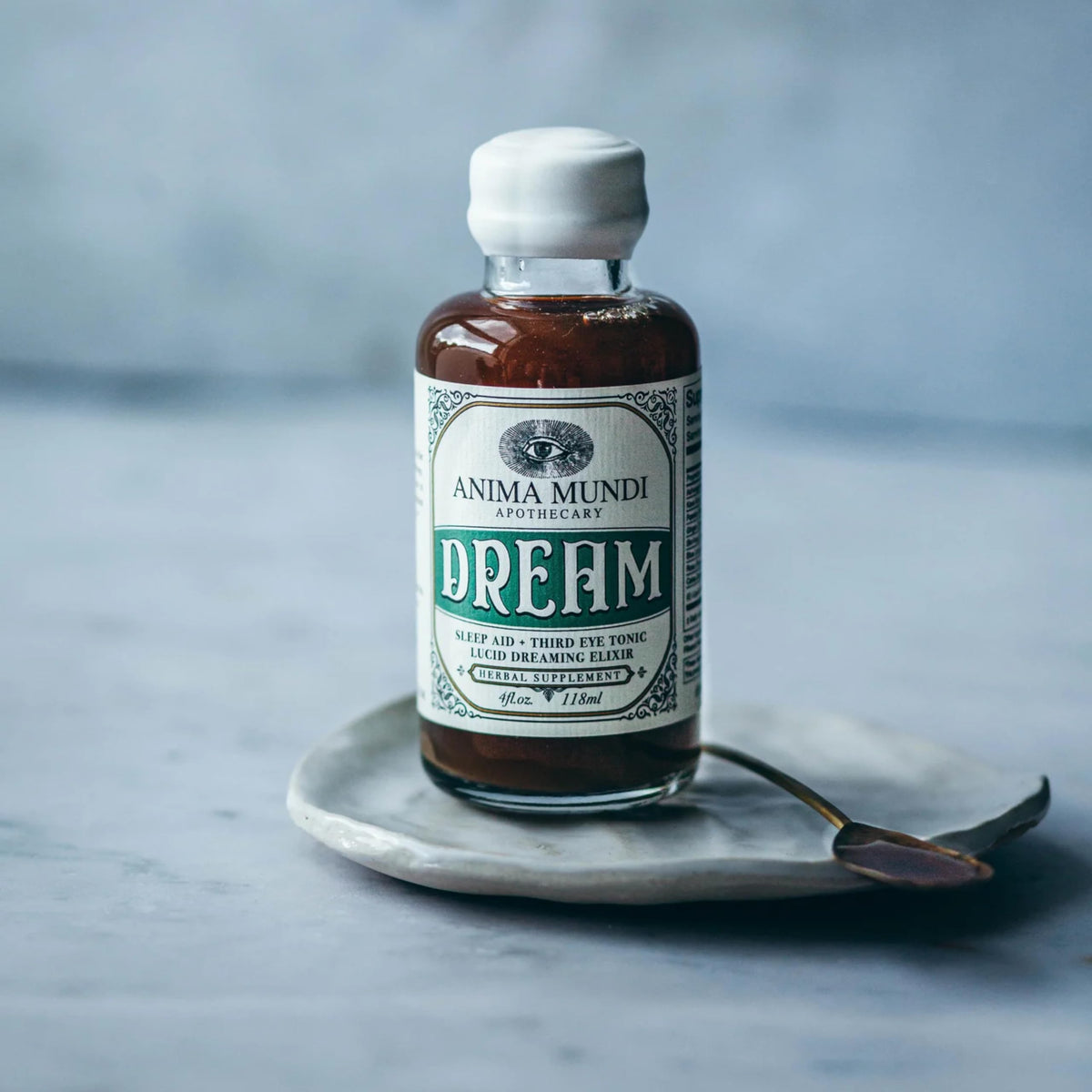 Anima Mundi Élixir de Rêve Lucide 60 ml vue arrière avec ingrédients