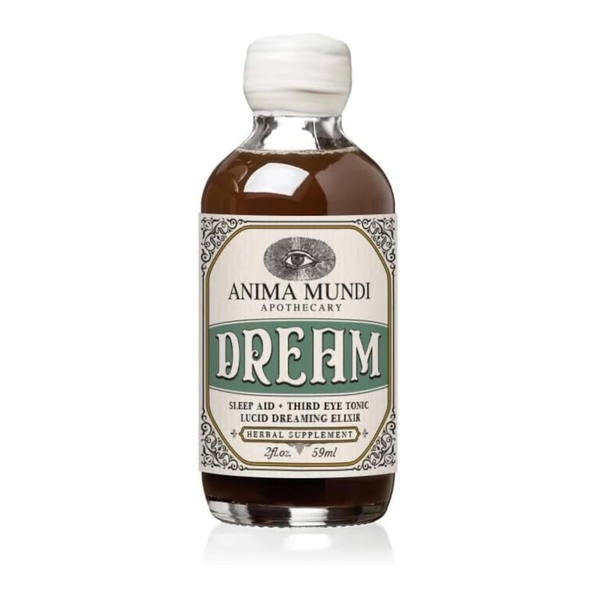 Anima Mundi Élixir de Rêve Lucide 60 ml vue avant avec étiquette