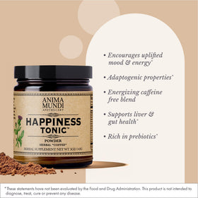 Anima Mundi Substitute de Café aux Herbes 141g avec une cuillère à café