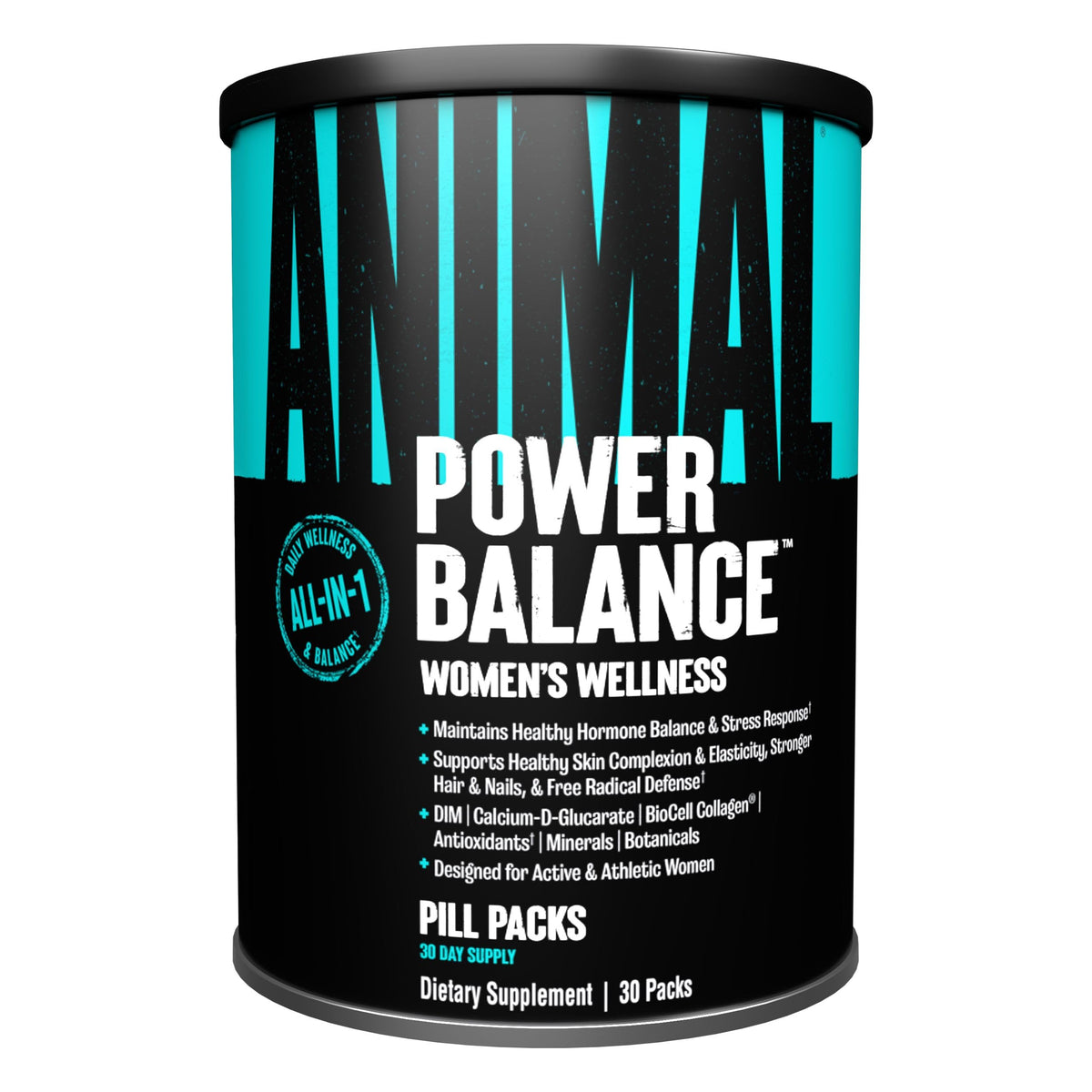Animal Alpha F complément alimentaire femme 30 capsules vue de face